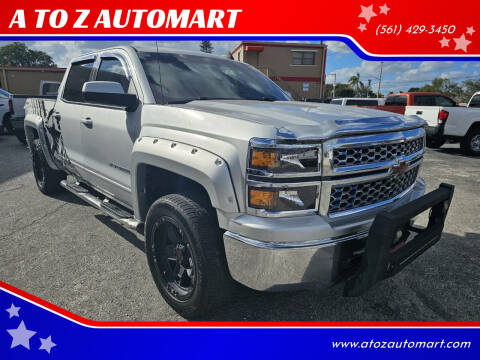 2015 Chevrolet Silverado 1500 for sale at A TO Z  AUTOMART - A TO Z AUTOMART in West Palm Beach FL