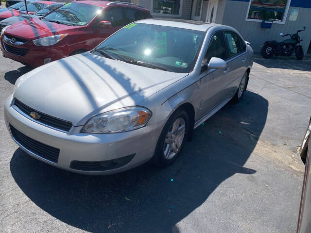 2011 Chevrolet Impala for sale at Chuckie Bizzarro's Fleetwing Auto in Erie, PA