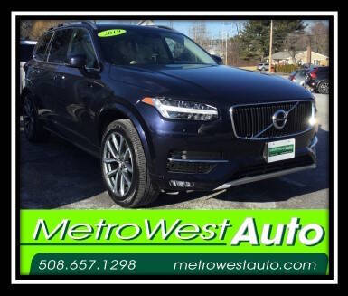 2019 Volvo XC90 for sale at Metro West Auto in Bellingham MA