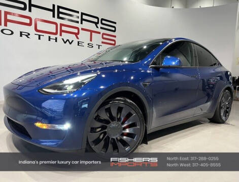 2021 Tesla Model Y for sale at Fishers Imports in Fishers IN