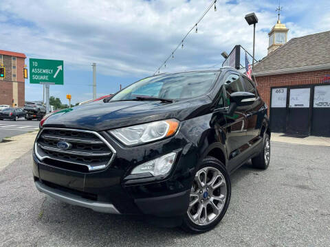 2019 Ford EcoSport for sale at Webster Auto Sales in Somerville MA