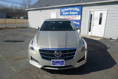 2014 Cadillac CTS for sale at SCHERERVILLE AUTO SALES in Schererville IN