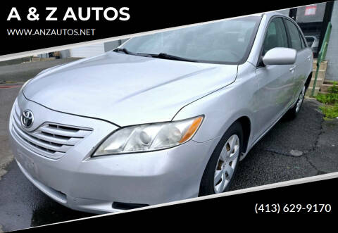 2009 Toyota Camry for sale at A & Z AUTOS in Westfield MA