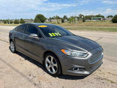 2014 Ford Fusion for sale at BUZZZ MOTORS in Moore OK
