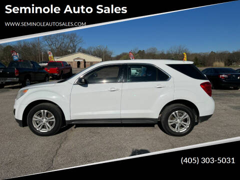 2014 Chevrolet Equinox for sale at Seminole Auto Sales in Seminole OK
