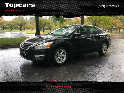 2014 Nissan Altima for sale at Topcars in Wilsonville OR