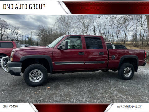 2005 Chevrolet Silverado 2500HD for sale at DND AUTO GROUP in Belvidere NJ