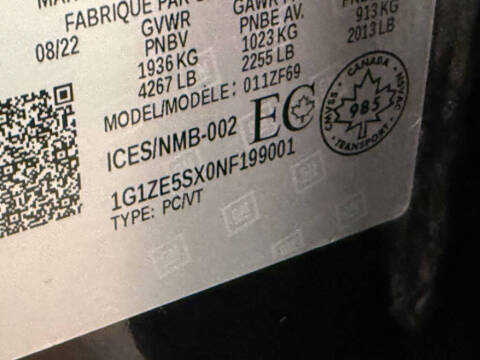 2022 Chevrolet Malibu Premier