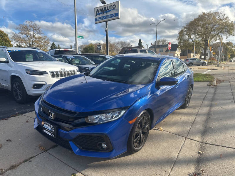 2018 Honda Civic for sale at AM AUTO SALES LLC in Milwaukee WI