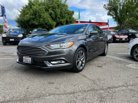 2017 Ford Fusion Hybrid for sale at Blue Eagle Motors in Fremont CA