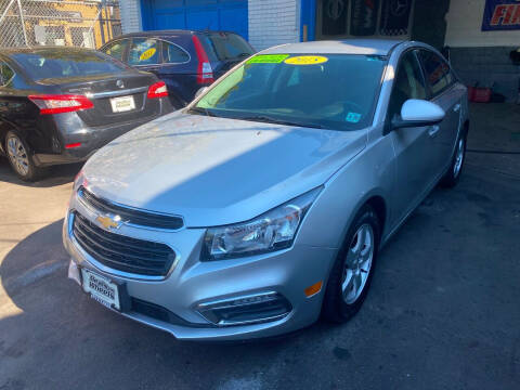 2015 Chevrolet Cruze for sale at DEALS ON WHEELS in Newark NJ