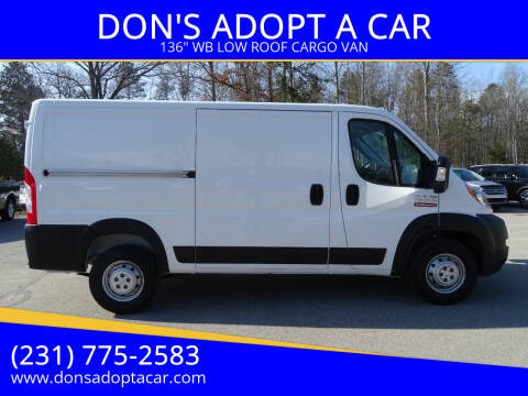 2021 RAM ProMaster for sale at DON'S ADOPT A CAR in Cadillac MI