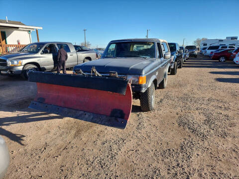 1991 Ford Bronco for sale at PYRAMID MOTORS - Fountain Lot in Fountain CO