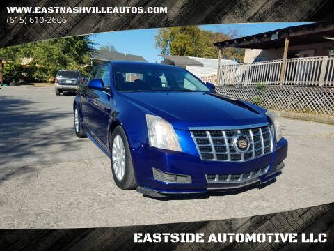 2013 Cadillac CTS for sale at EASTSIDE AUTOMOTIVE LLC in Nashville TN