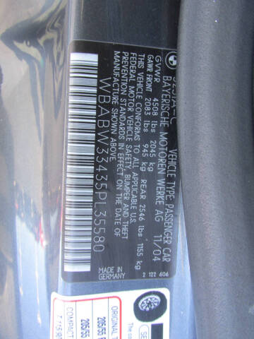 2005 BMW 3 Series 325Ci