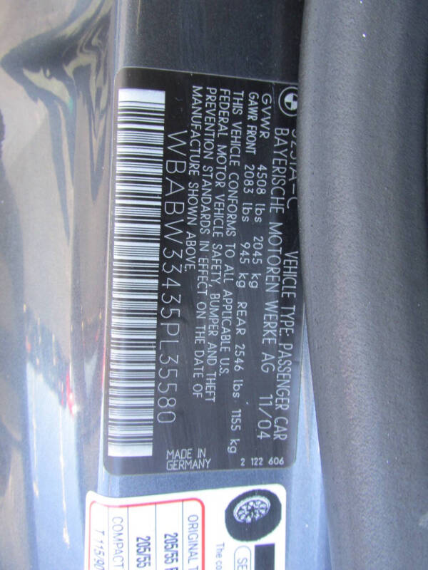 2005 BMW 3 Series 325Ci