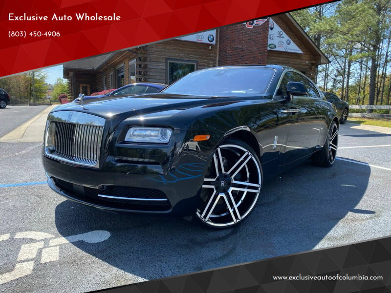 2014 Rolls-Royce Wraith for sale at Exclusive Auto Wholesale in Columbia SC