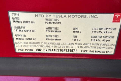 2016 Tesla Model S 85D