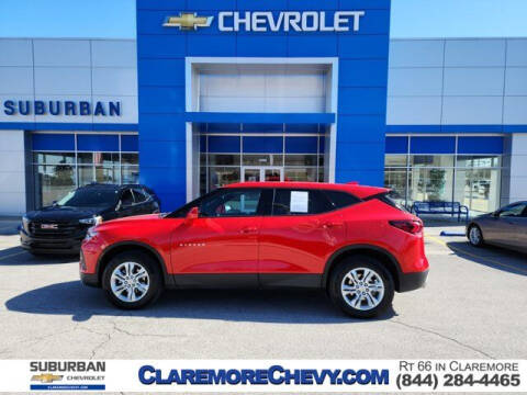 2021 Chevrolet Blazer for sale at CHEVROLET SUBURBANO in Claremore OK