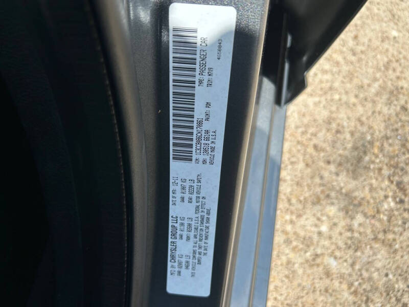 2012 Chrysler 200 LX