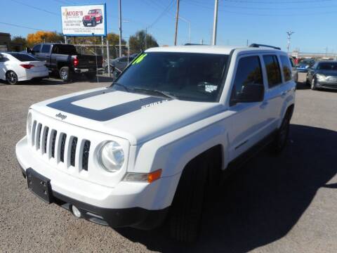 2016 Jeep Patriot for sale at AUGE'S SALES AND SERVICE in Belen NM