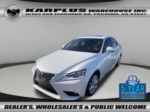 2016 Lexus IS 200t for sale at Karplus Warehouse in Pacoima CA