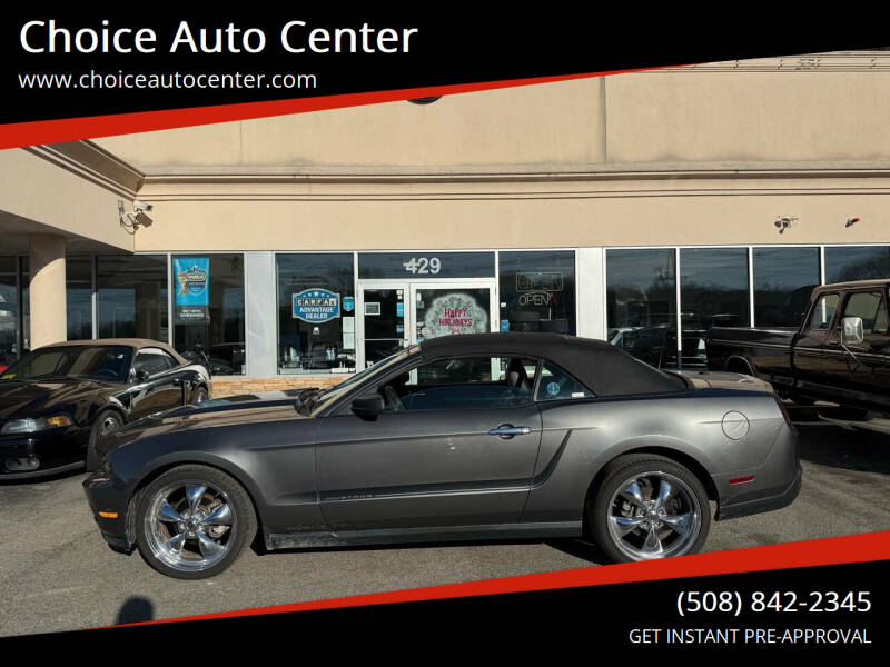 2010 Ford Mustang for sale at Choice Auto Center in Shrewsbury MA