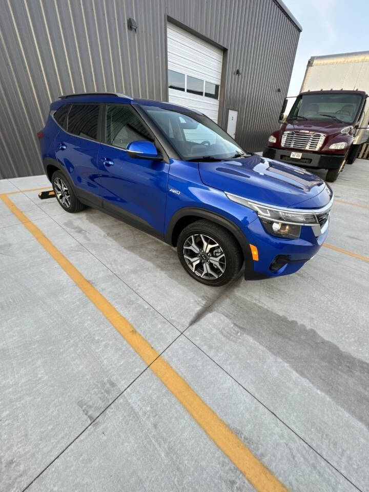 2021 Kia Seltos for sale at PANTHER AUTO SALES LLC in Lincoln, NE