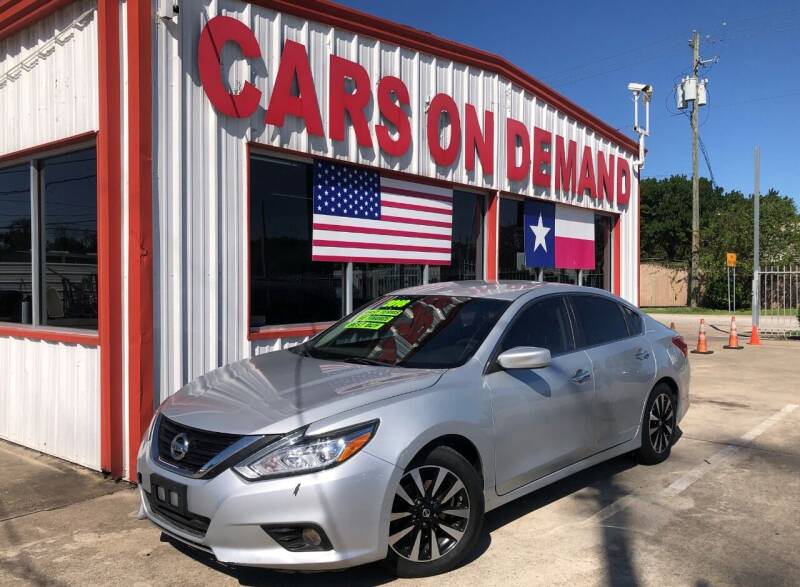 2018 Nissan Altima for sale at Cars On Demand 3 in Pasadena TX