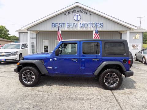 2018 Jeep Wrangler Unlimited for sale at Tim Newman's Best Buy Motors in Hillsboro OH