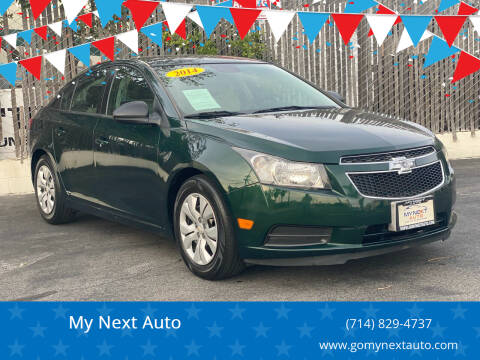 2014 Chevrolet Cruze for sale at My Next Auto in Anaheim CA