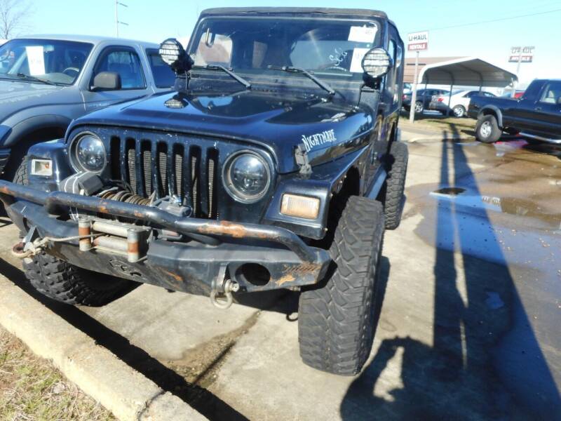 2002 Jeep Wrangler For Sale In Columbus, MS ®