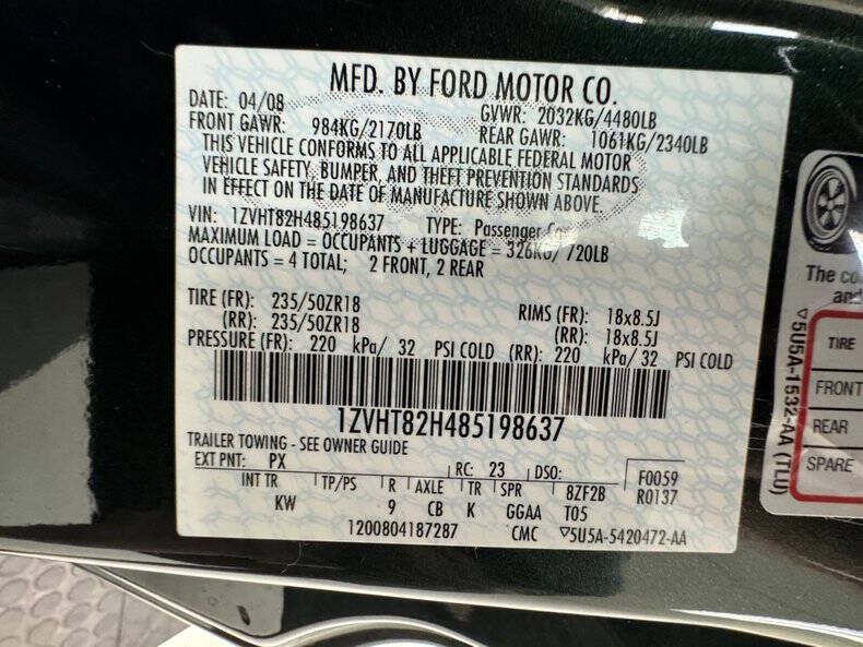 2008 Ford Mustang