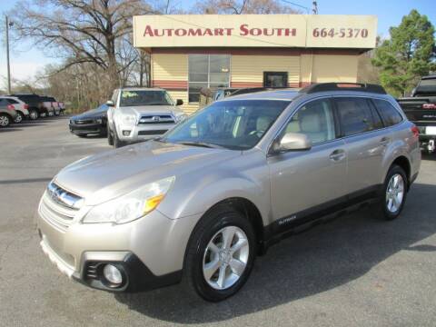 2014 Subaru Outback for sale at Automart South in Alabaster AL
