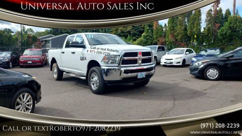 2017 RAM 2500 for sale at Universal Auto Sales in Salem OR