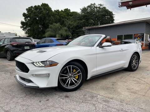 2018 Ford Mustang for sale at P J Auto Trading Inc in Orlando FL