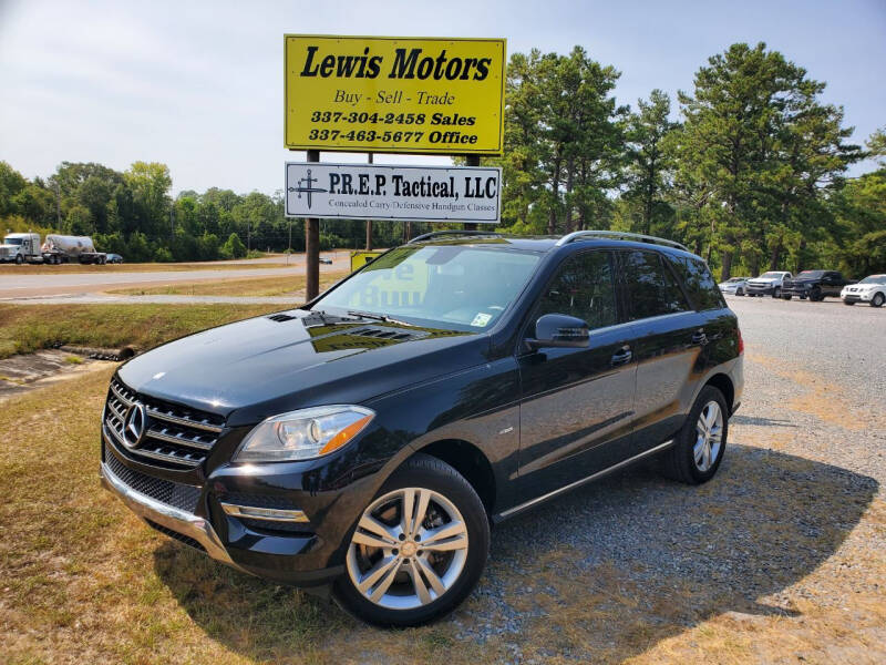 2012 Mercedes-Benz M-Class for sale at Lewis Motors LLC in Deridder LA