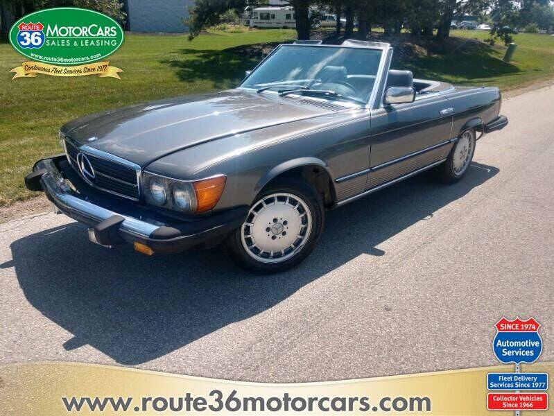 1980 Mercedes-Benz 450 SL for sale at ROUTE 36 MOTORCARS in Dublin OH