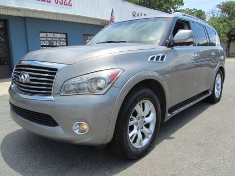 2014 Infiniti QX80 for sale at Trimax Auto Group in Norfolk VA