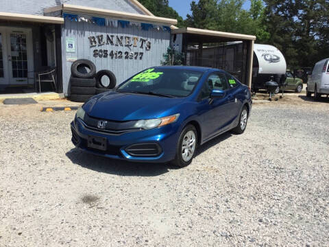 2014 Honda Civic for sale at Bennett Etc. in Richburg SC