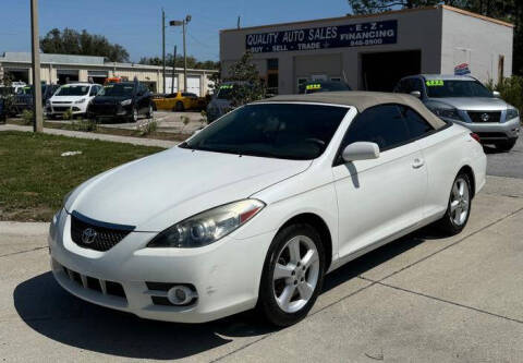 2007 Toyota Camry Solara for sale at QUALITY AUTO SALES OF FLORIDA in New Port Richey FL