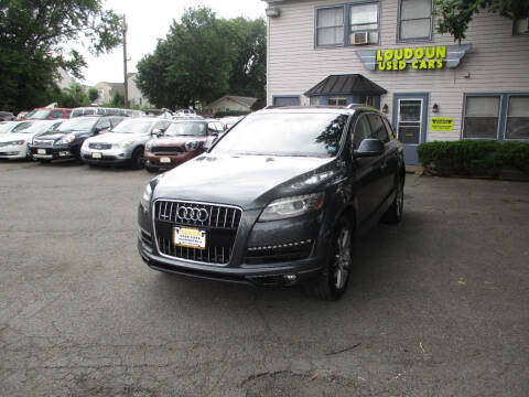 2013 Audi Q7 for sale at Loudoun Used Cars in Leesburg VA