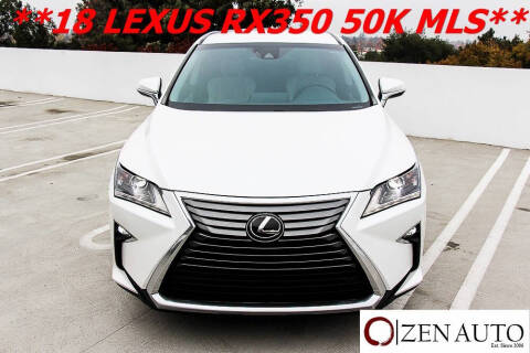 2018 Lexus RX 350
