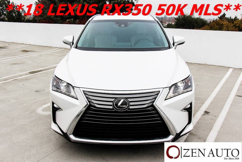 2018 Lexus RX 350