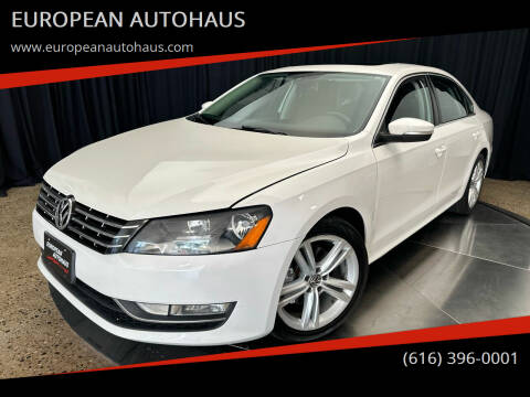 2013 Volkswagen Passat for sale at EUROPEAN AUTOHAUS in Holland MI