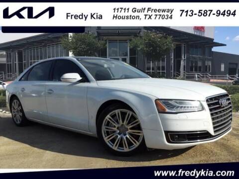 2016 Audi A8 L for sale at FREDY KIA USED CARS in Houston TX
