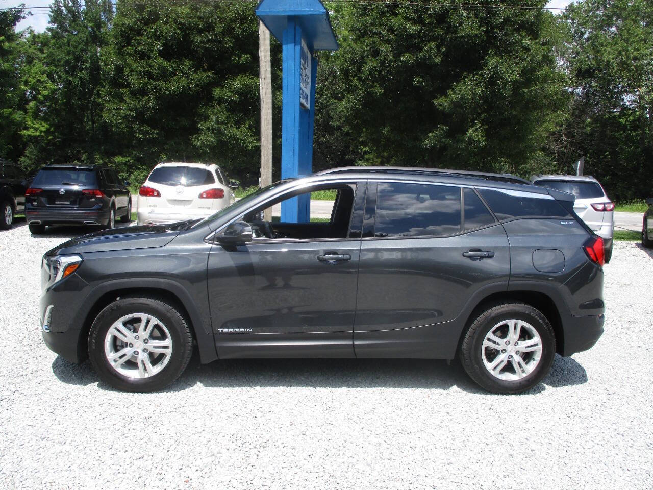 Gray 2019 GMC Terrain SLE SLE 4dr SUV 2