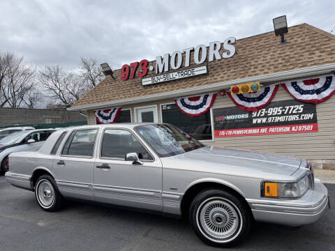 1992 Lincoln Town Car for sale at 973 MOTORS in Paterson NJ