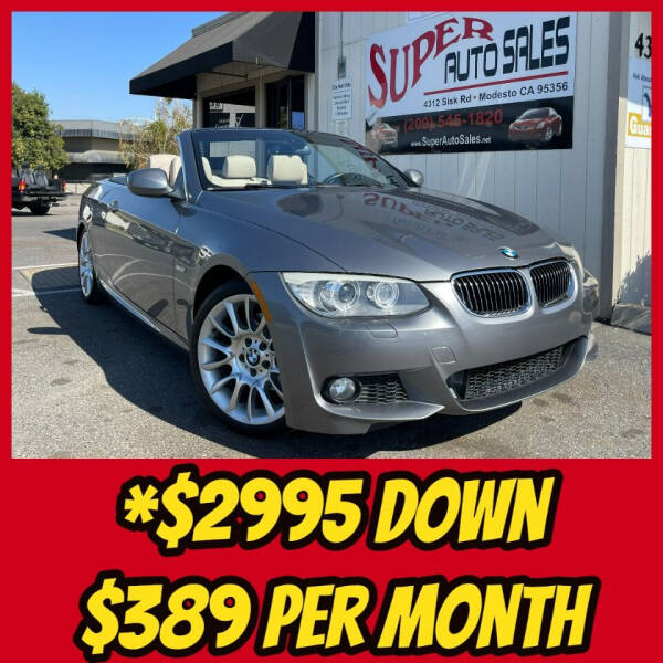 2013 BMW 3 Series for sale at Super Auto Sales Modesto in Modesto CA