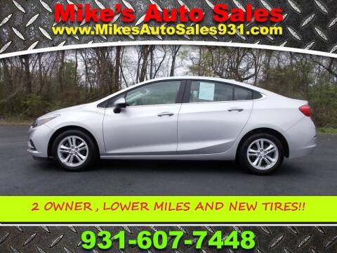 2018 Chevrolet Cruze for sale at Mike's Auto Sales in Shelbyville TN